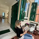 公寓 Splendida Casa Vista Mare Per 4 Persone Di Fronte Alle Spiagge Di 新布萨纳