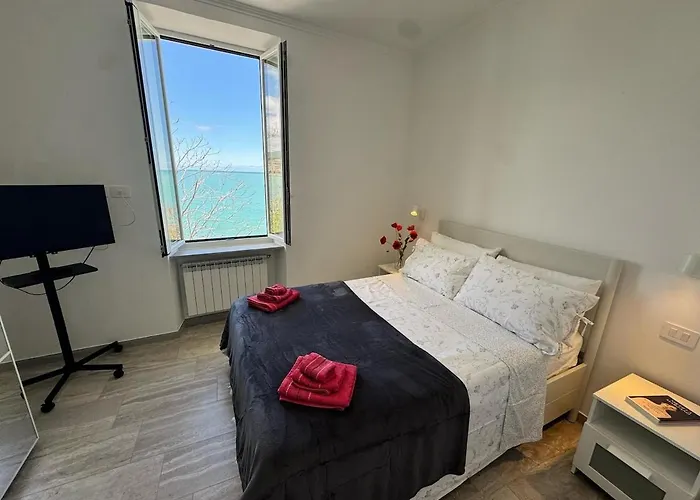 Splendida Casa Vista Mare Per 4 Persone Di Fronte Alle Spiagge Di *