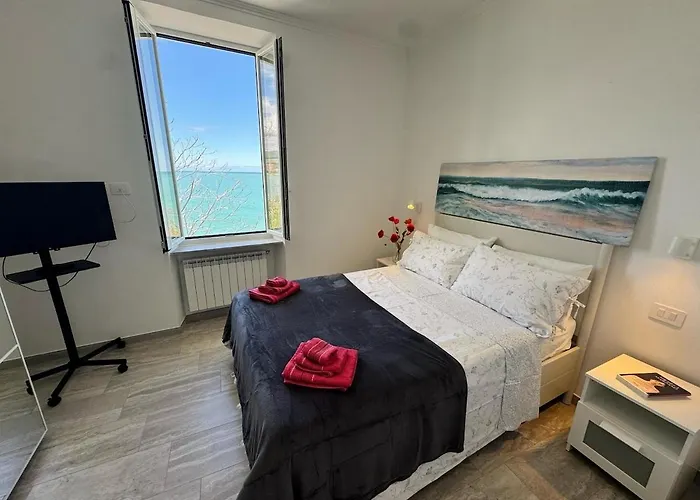 Splendida Casa Vista Mare Per 4 Persone Di Fronte Alle Spiagge Di *